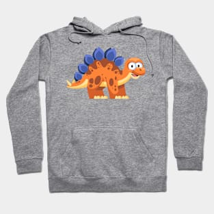 Stegosaurus Dinosaur  Funny Hoodie